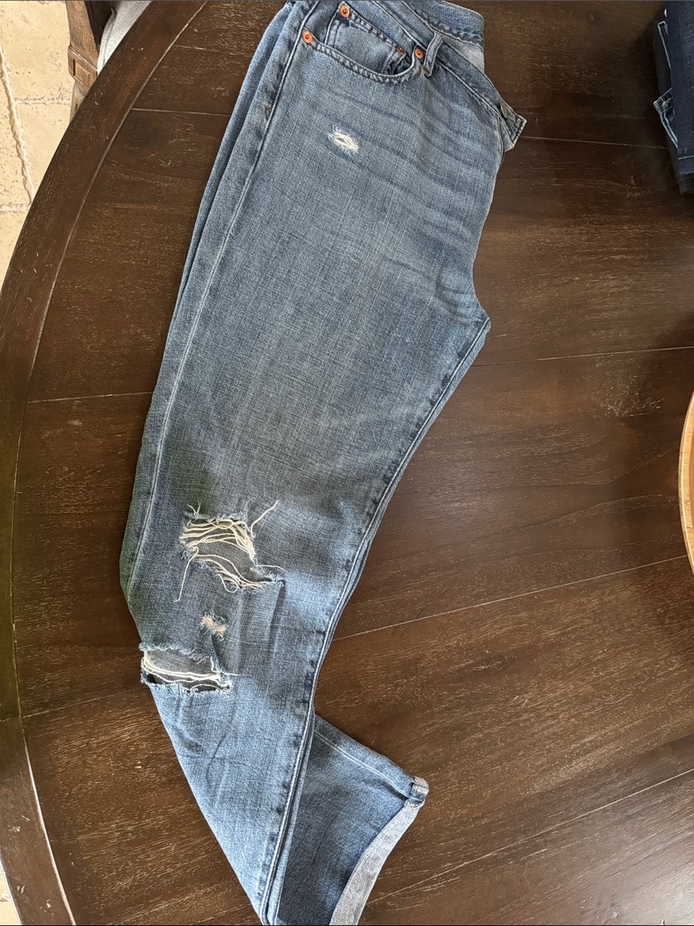 GAP Black Leg Jeans - blue jeans - Picture 5 of 5